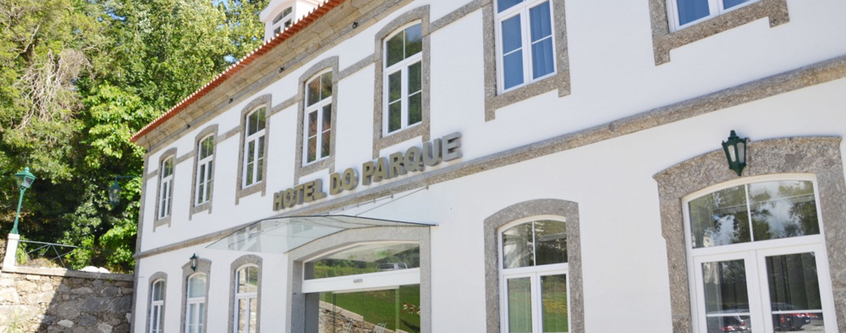 Facade do Parque Hotel en Braga