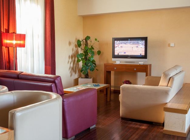 Living room do Lago Hotel en Braga